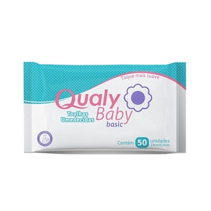 TOALHAS UMEDECIDAS QUALY BABY 50 UN