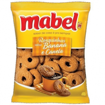 ROSQUINHA MABEL BANANA/CANELA 300G