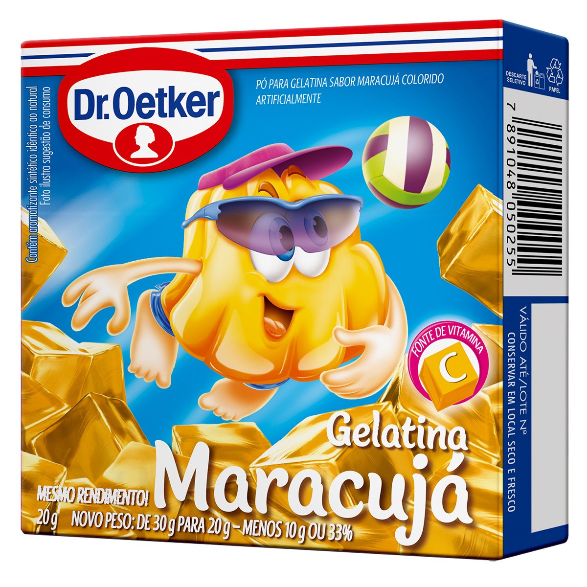 GELATINA EM PÓ MARACUJA DR.OETKER 20GR