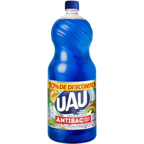 DESINFETANTE ANTIB UAU FLOR E FRESCOR 2L