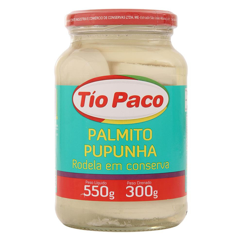 PALMITO PUPUNHA RODELAS TIO PACO 300G