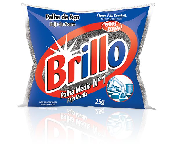 PALHA DE ACO BRILLO N1 25G