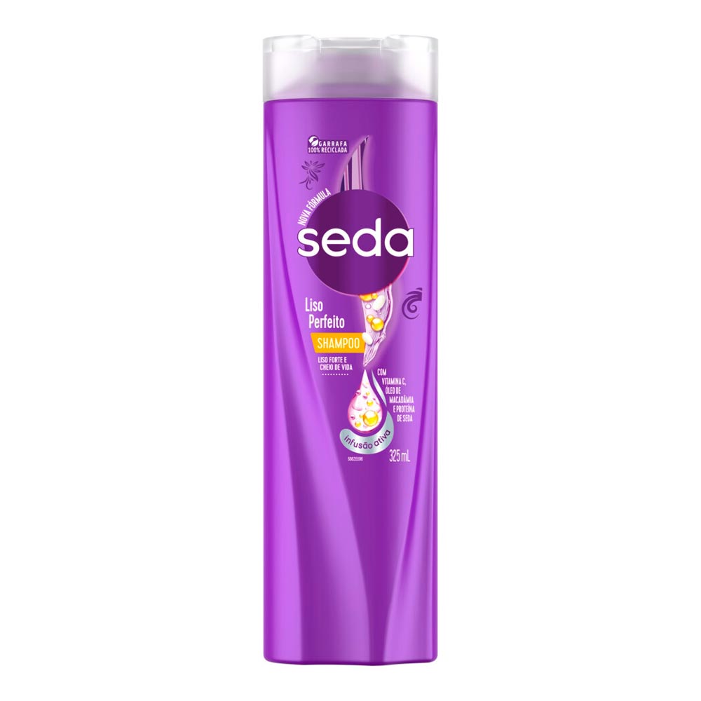 SHAMPOO SEDA 325ML LISO PERFEITO