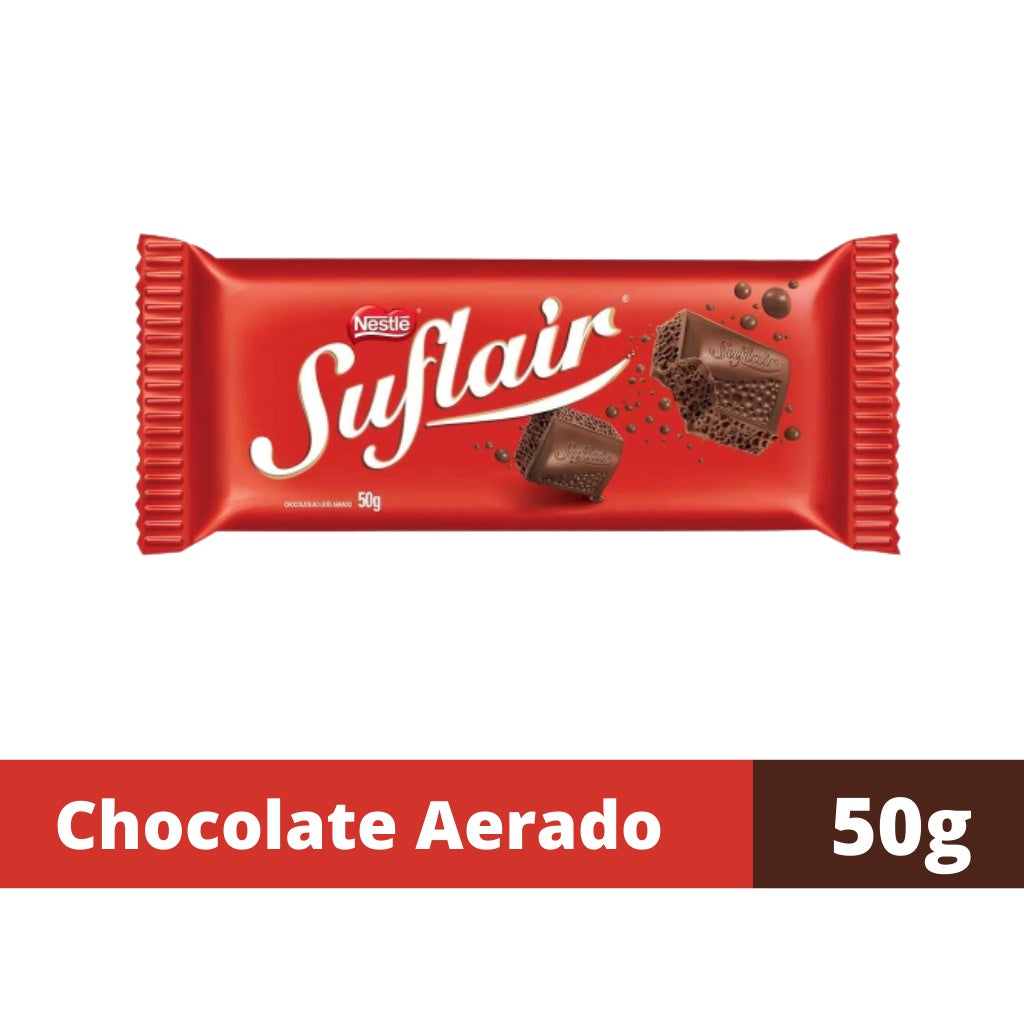 CHOCOLATE SUFLAIR AO LEITE 50G