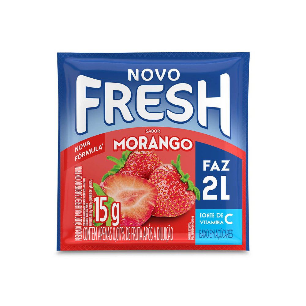 REFRESCO PO FRESH MORANGO 15G