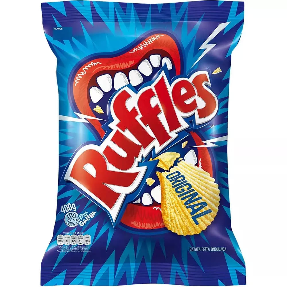 BATATA RUFFLES 32G