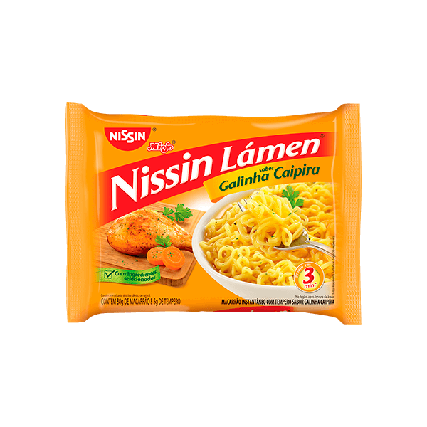 NISSIN LAMEN GALINHA CAIPIRA 85GR