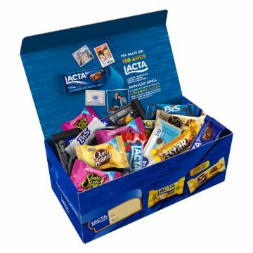 CAIXA DE BOMBOM LACTA 250,6G