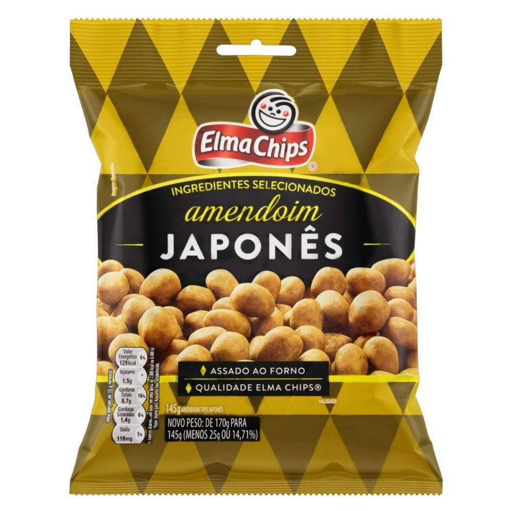 AMENDOIM JAPONES 45G ELMA CHIPS