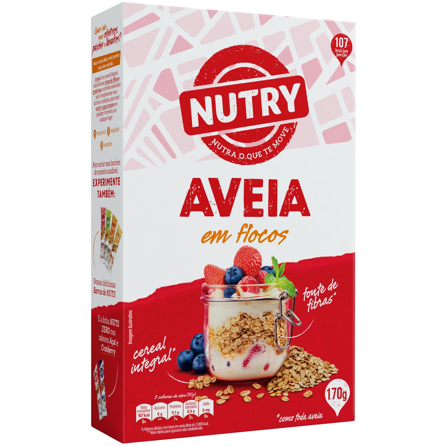 AVEIA NUTRY FLOCOS 170G