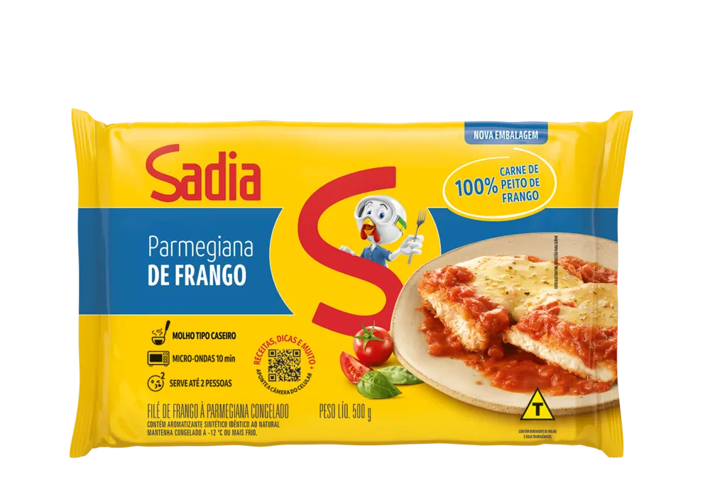 FILE DE FRANGO A PARMEGIANA SADIA 600G