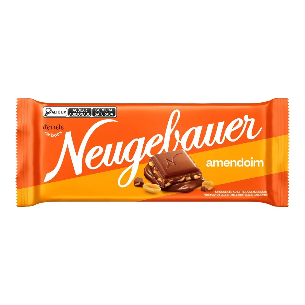 CHOCOLATE BARRA NEUGEBAUER AMENDOIM 80G