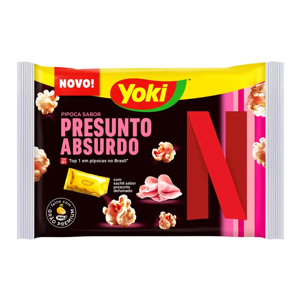 PIPOCA MICROONDAS YOKI NETFLIX PRESUNTO 95G