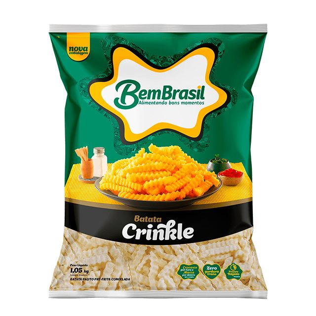 BATATA BEM BRASIL CRINKLE 1KG
