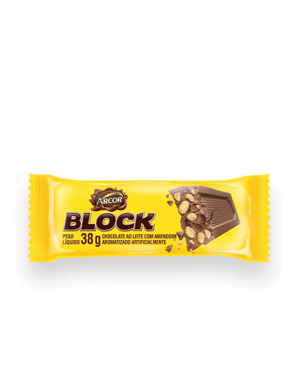CHOCOLATE TABLETE BLOCK 38G
