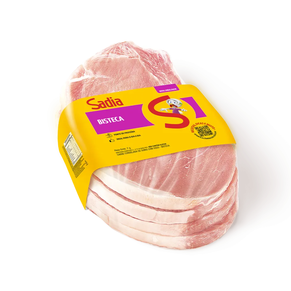 BISTECA SUINA SADIA CONG PT 800G