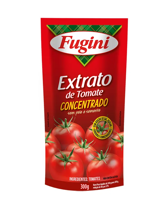 EXTRATO DE TOMATE FUGINI SACHE 300G