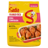 COXA DE FRANGO TEMPERADA CONG SADIA 1KG