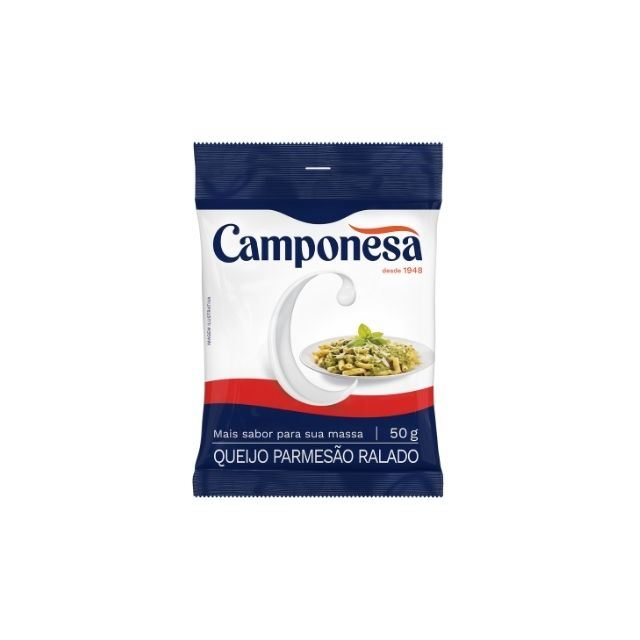 QUEIJO PARMESAO RALADO CAMPONESA 50G