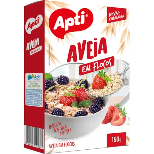 AVEIA EM FLOCOS GROSSO APTI 150G