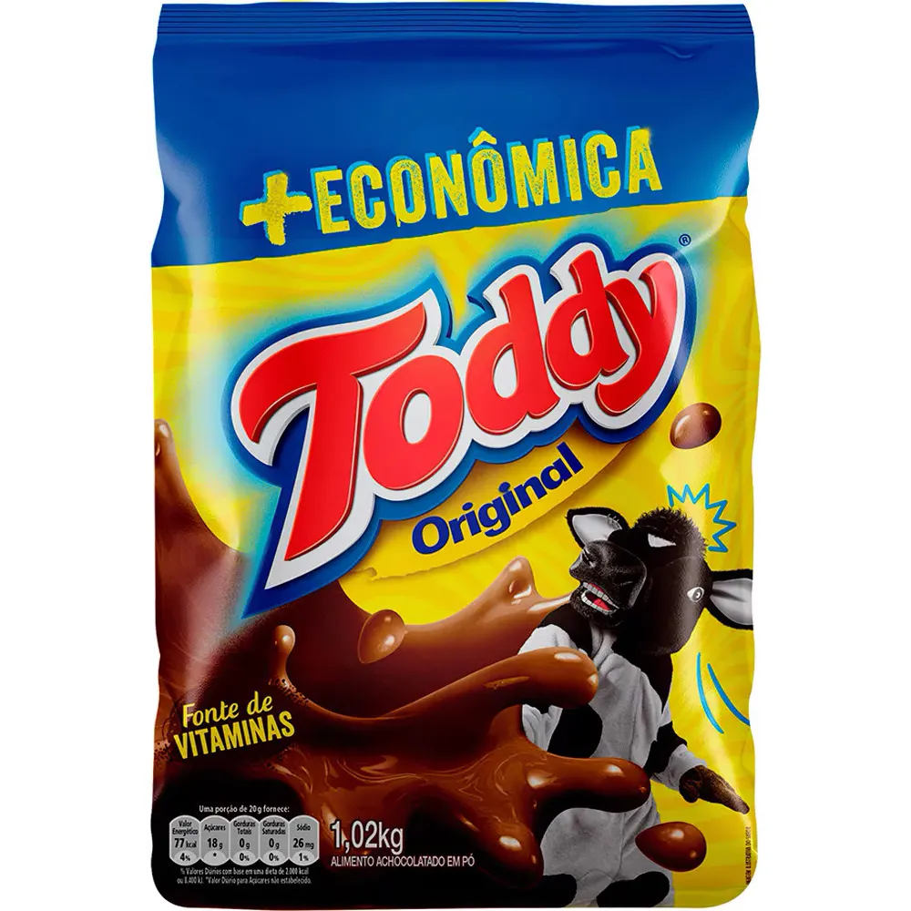 ACHOCOLATADO TODDY ORIGINAL SACHE 1,02KG