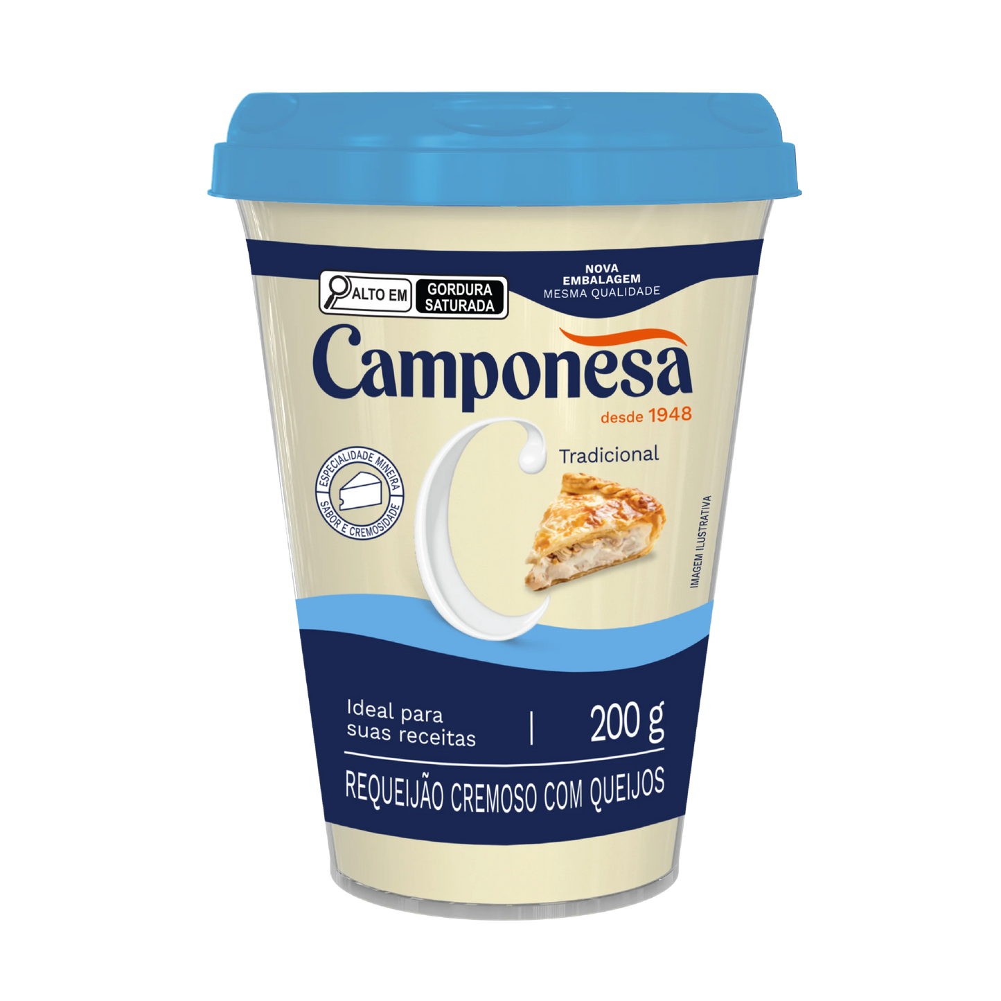 REQUEIJAO CREMOSO CAMPONESA 200G