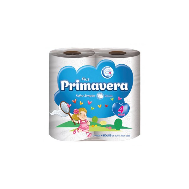 PAPEL HIG PRIMAVERA FS 4X30MTS