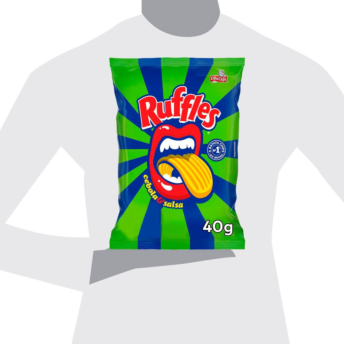 RUFFLES CEBOLA E SALSA 40G