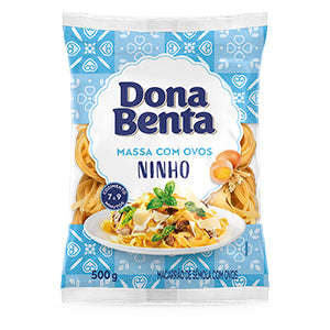 MACARRAO DONA BENTA NINHO OVOS 500G