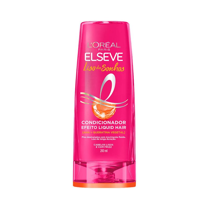 CONDICIONADOR ELSEVE LISO DOS SONHOS 200ML