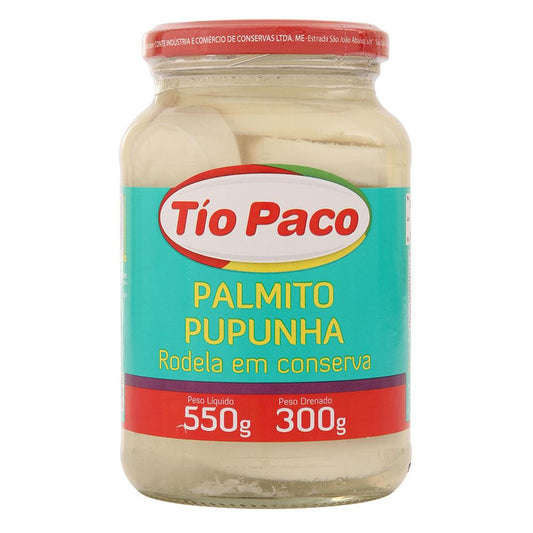 PALMITO PUPUNHA RODELAS TIO PACO 300G
