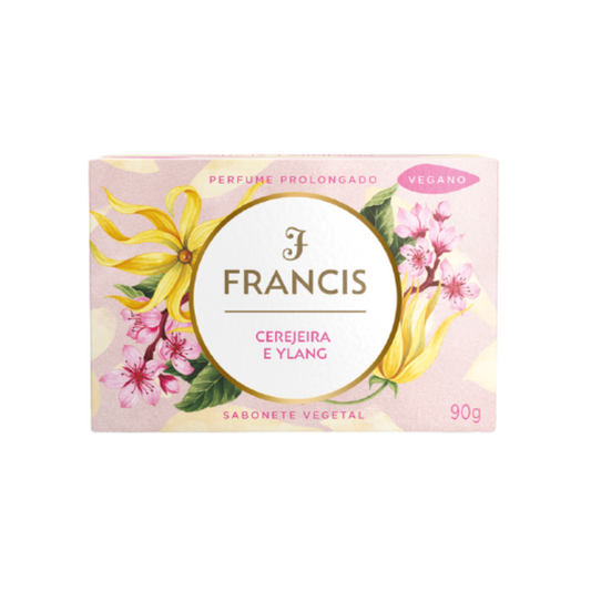 SABONETE FRANCIS CLASSICO CEREJEIRA E YLANG 90G