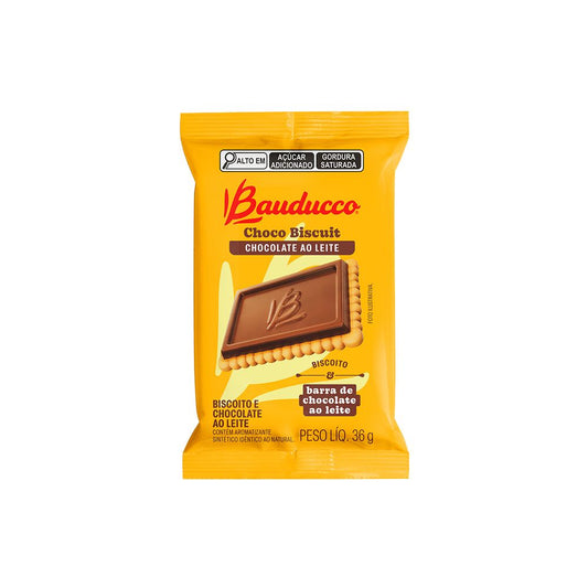 CHOCOBISCUIT AO LEITE BAUDUCCO 36G