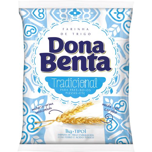 FARINHA DE TRIGO DONA BENTA 1KG