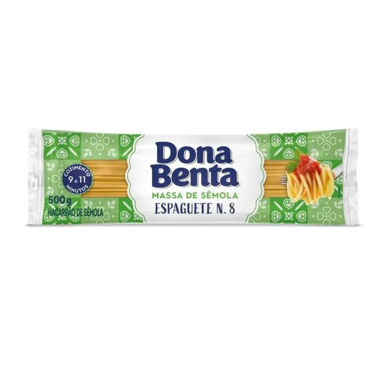MACARRAO ESPAGUETE SEMOLA D.BENTA 500G