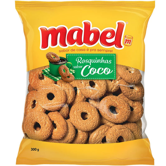 ROSQUINHA MABEL SABOR COCO 300G