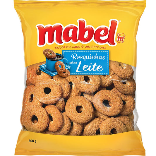 ROSQUINHA MABEL SABOR LEITE 300G