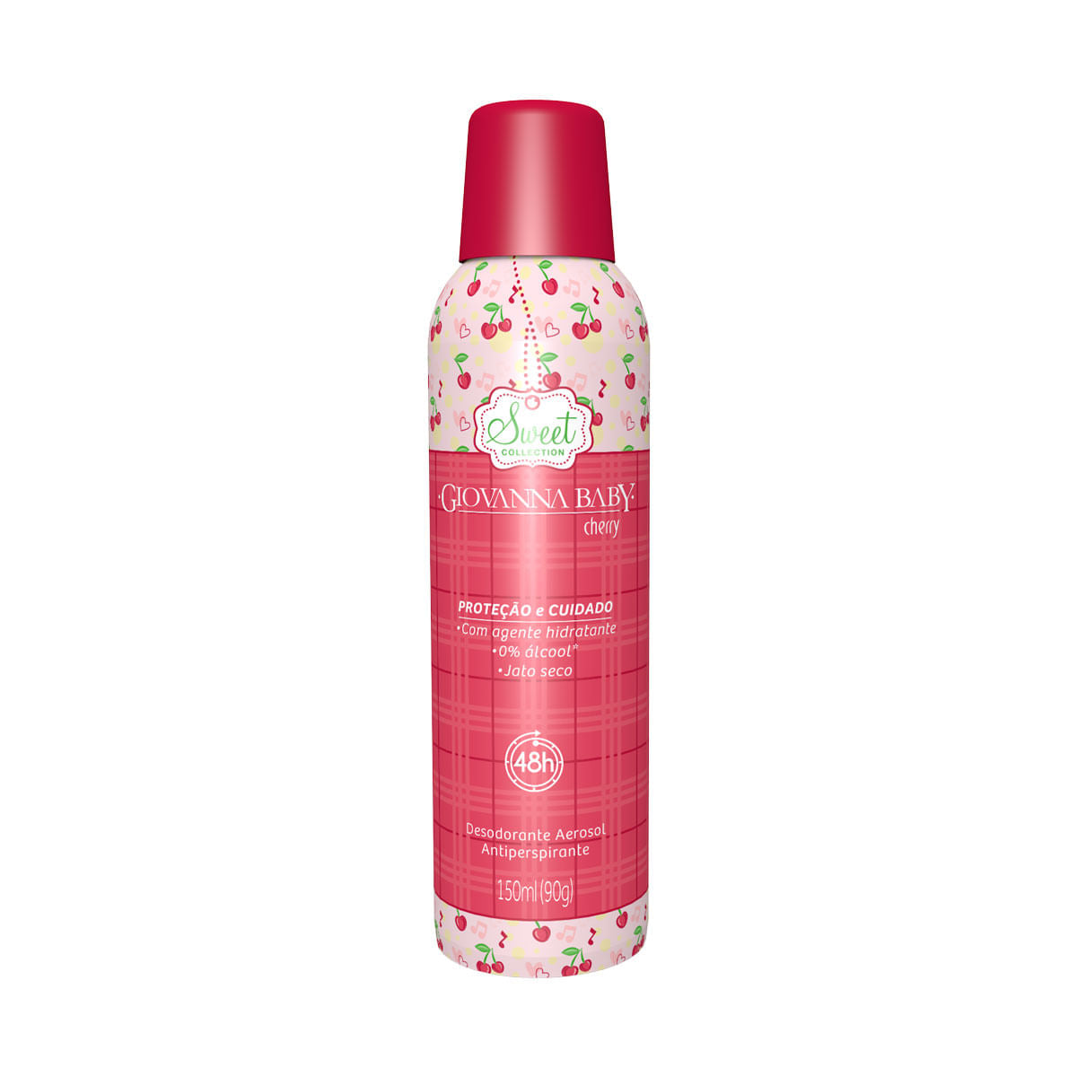 DESODORANTE GIOVANNA BABY AERO 150ML CHERRY