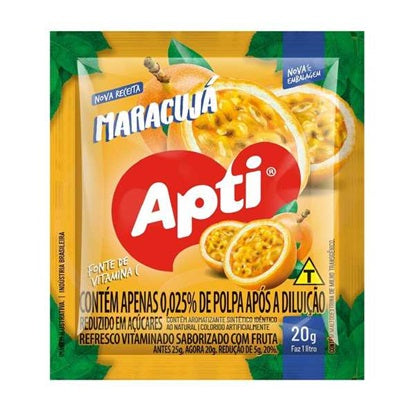 REFRESCO EM PÓ MARACUJÁ APTI 20G
