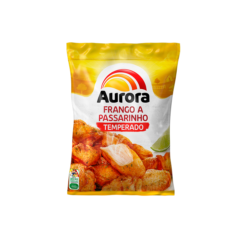 FRANGO A PASSARINHO TEMP CONG AURORA 800G