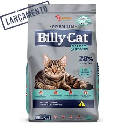 RACAO GATOS BILLY CAT SELECT CASTRADOS KG