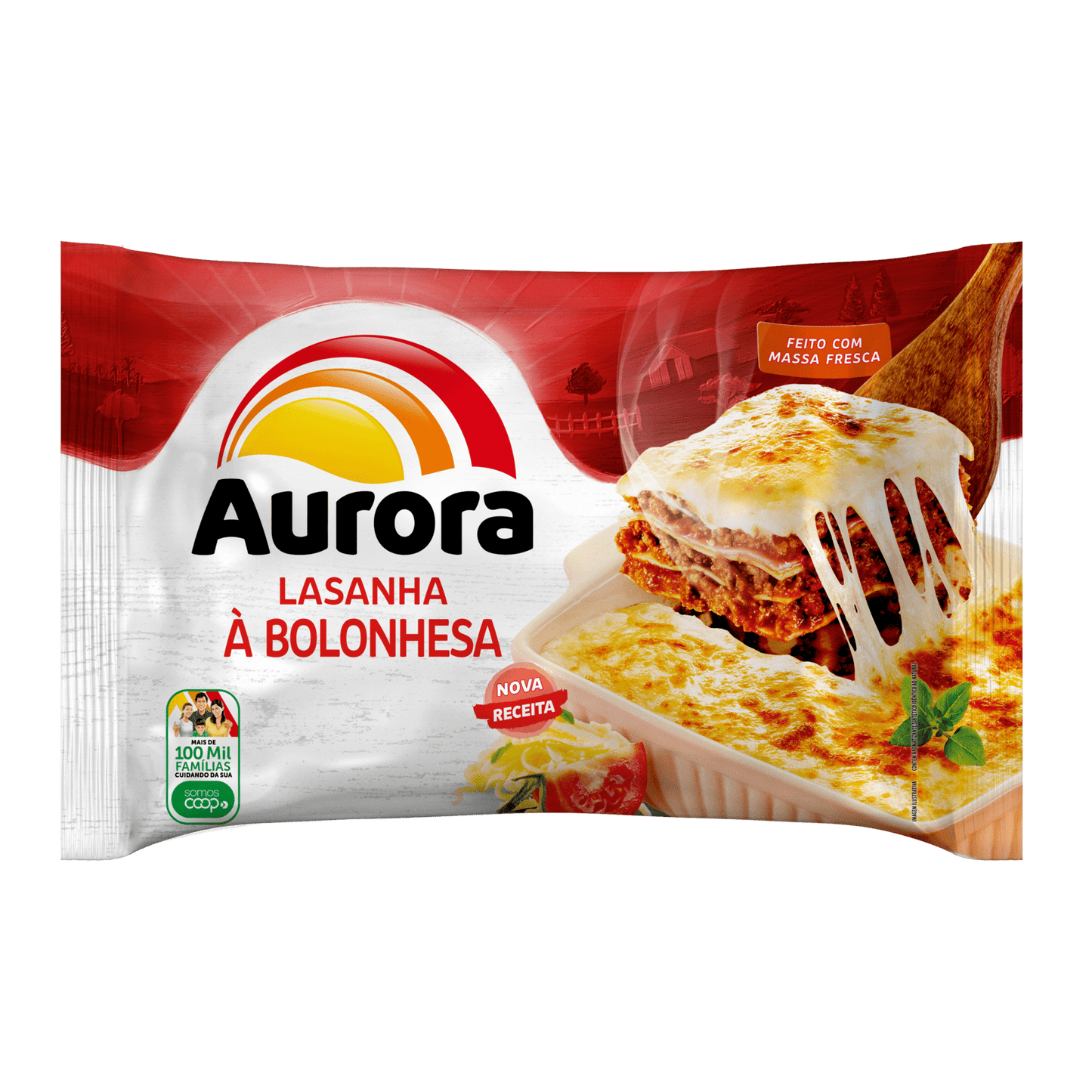 LASANHA BOLONHESA AURORA 600G