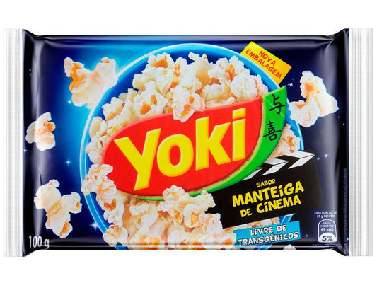 MILHO PIPOCA POPCORN 100G MICR. MANT.CINEMA