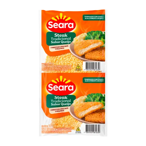 STEAK SEARA SABOR QUEIJO 72G