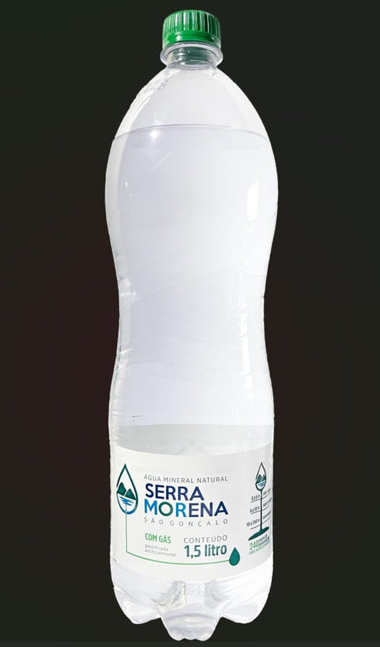 AGUA COM GAS SERRA MORENA 1,5L