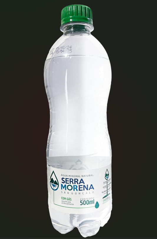 AGUA COM GAS SERRA MORENA 500ML