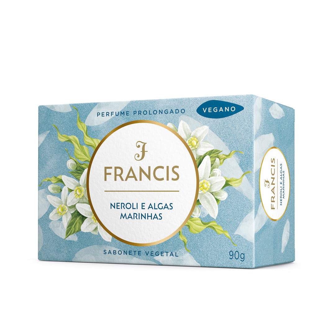 SABONETE FRANCIS CLASSICO NEROLI E ALGAS MARINHAS 90G