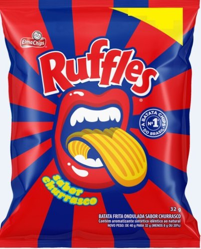 RUFFLES CHURRASCO 32G