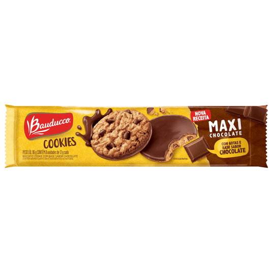 COOKIES MAXI BAUDUCCO CHOCOLATE 96G