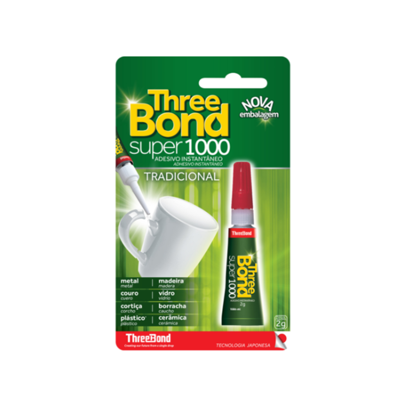 COLA INSTANTANEA THREE BOND SUPER 2G